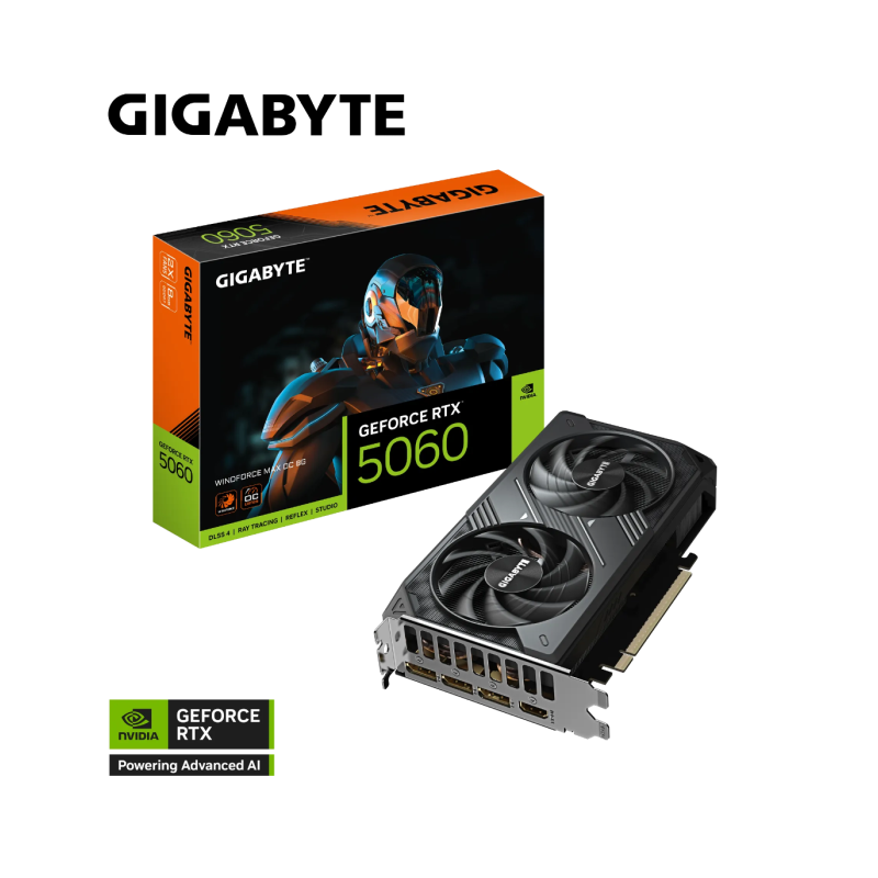 Grafična kartica GIGABYTE GeForce RTX 5060 Windforce MAX OC 8GB