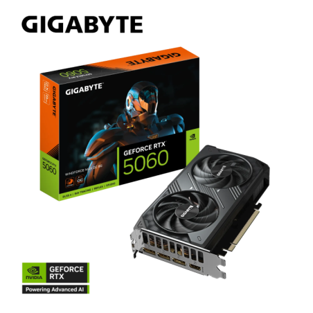 Grafična kartica GIGABYTE GeForce RTX 5060 Windforce MAX OC 8GB