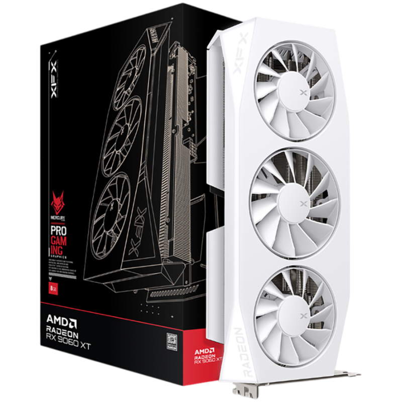 Grafična kartica XFX Mercury AMD Radeon RX 9060 XT OC 16GB