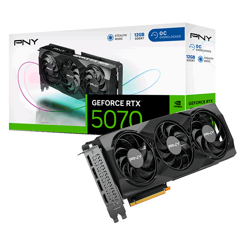 Grafična kartica PNY GeForce RTX 5070 12GB
