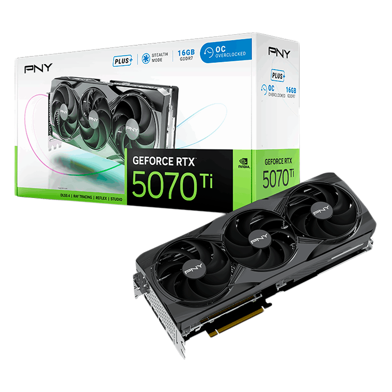 Grafična kartica PNY GeForce RTX 5070 Ti OC 16GB