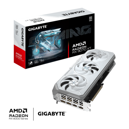Grafična kartica GIGABYTE Radeon RX 9070 XT GAMING OC ICE 16GB