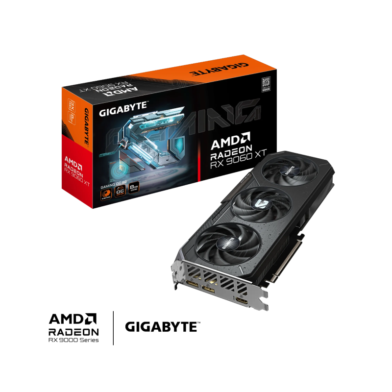 Grafična kartica GIGABYTE Radeon RX 9060 XT GAMING OC 8GB