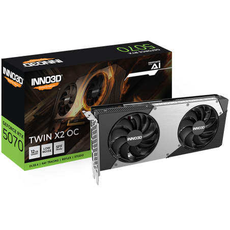 Grafična kartica INNO3D GeForce RTX 5070 Twin X2 OC 12GB