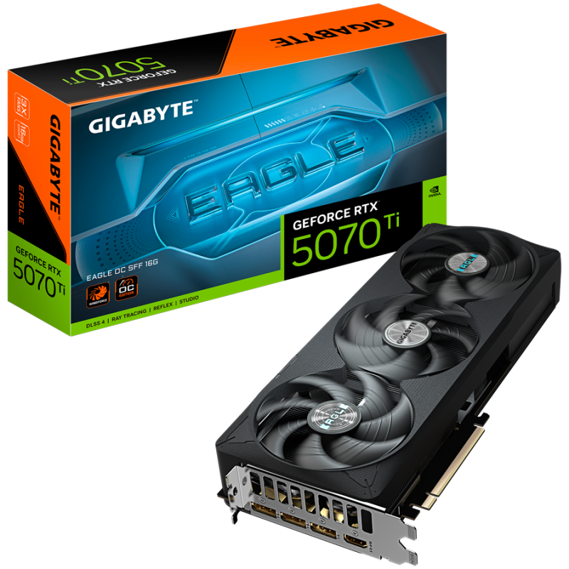 Grafična kartica GIGABYTE GeForce RTX 5070 Ti EAGLE OC SFF 16GB
