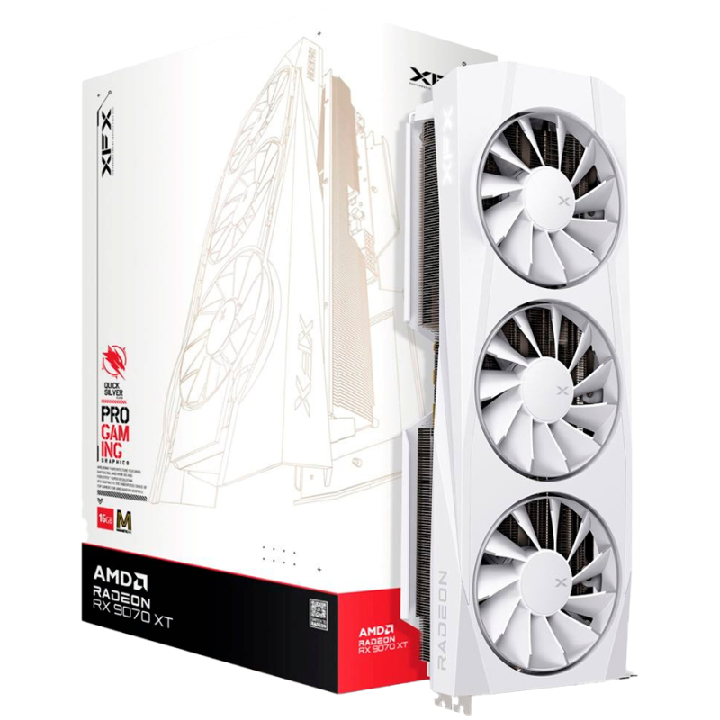 Grafična kartica XFX Quicksilver AMD Radeon RX 9070 XT 16GB