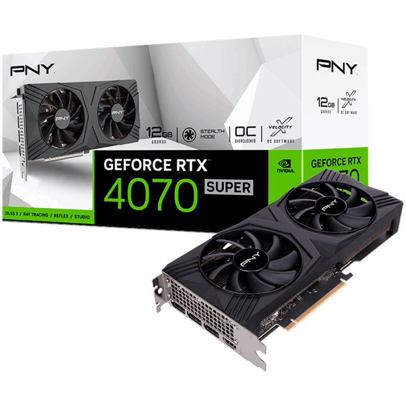 Grafična kartica PNY GeForce RTX 4070 Super 12GB VERTO OC