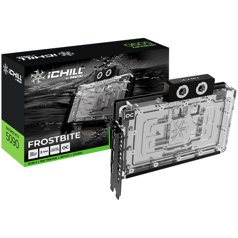 Grafična kartica INNO3D GeForce RTX 5090 iChill Frostbite OC 32GB