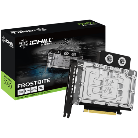 Grafična kartica INNO3D GeForce RTX 5080 iChill Frostbite OC, 16GB