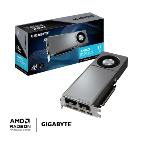 Grafična kartica Gigabyte Radeon AI Pro R9700, 32GB