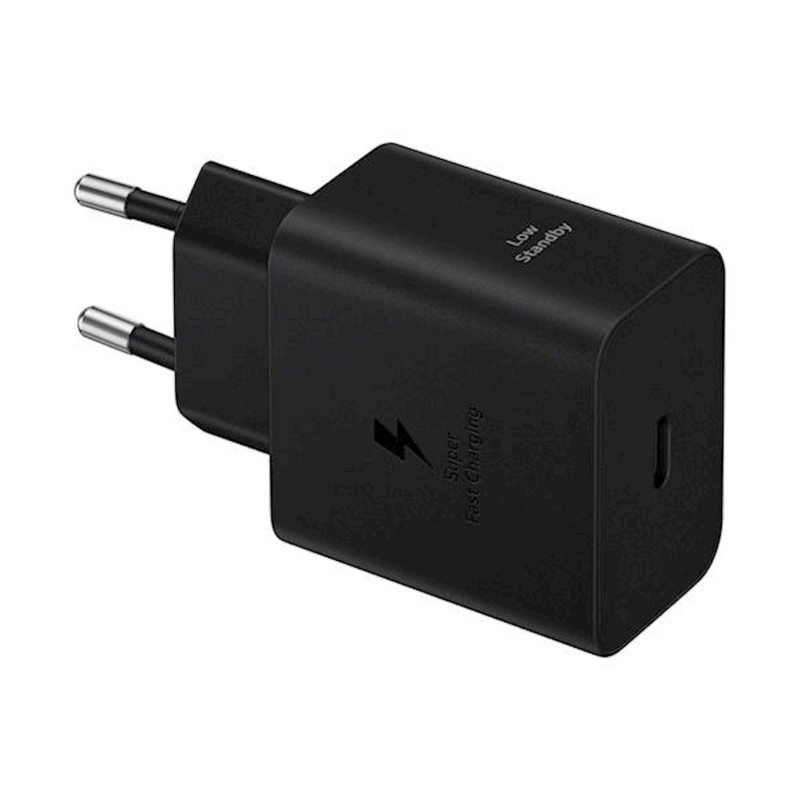 Polnilec Samsung  + kabel Type-C 45W, črn
