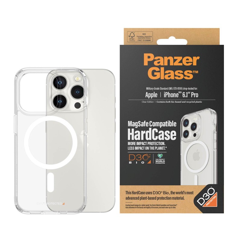 Ovitek PanzerGlass Hardcase MagSafe D3O, Iphone 15 Pro