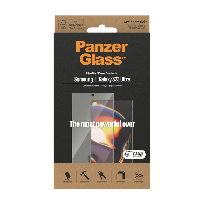 Zaščitno steklo PANZERGLASS Samsung Galaxy S23 Ultra UWF FP AB