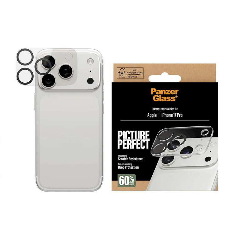 Zaščitno steklo za kamero, Panzerglass PP IPHONE 17 PRO