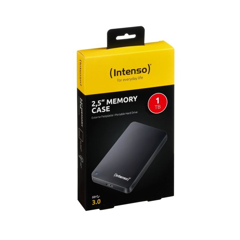 Zunanji trdi disk Intenso Memory Case, 1TB črn, USB 3.0 2,5" (6021560)