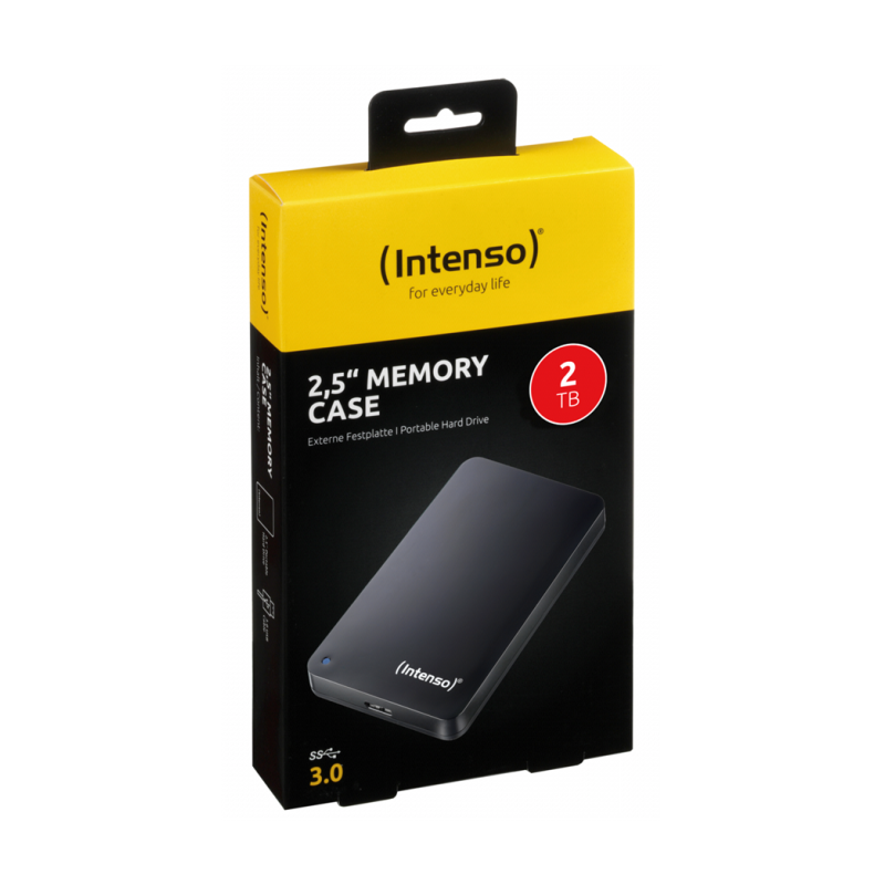 Zunanji trdi disk Intenso Memory Case  2TB 2,5" črn, USB 3.0 (6021580)