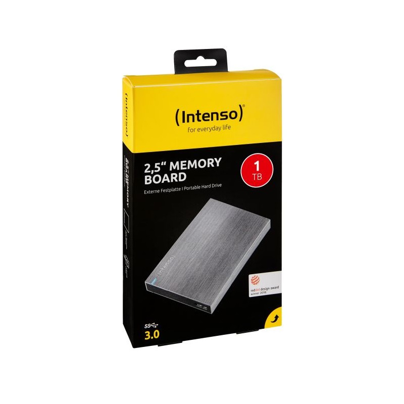 Zunanji trdi disk Intenso Memory Board 1TB, antracit, USB 3.0, 2,5" (6028660)