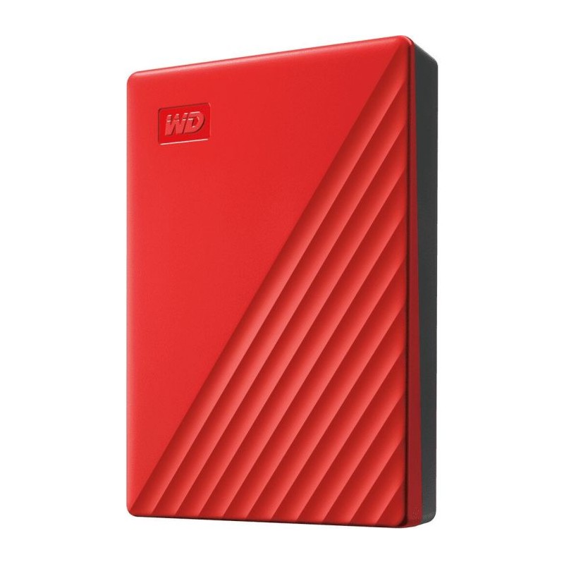 Zunanji trdi disk 2.5 4TB USB 3.0 WD My Passport rdeč