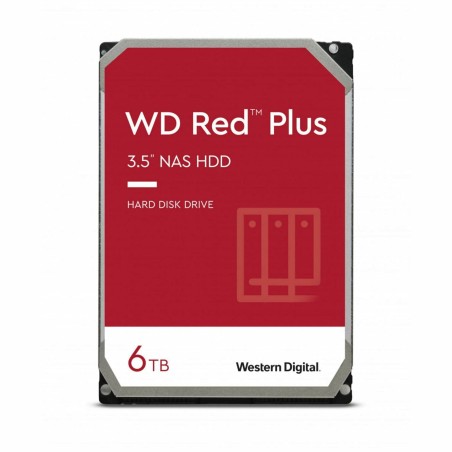 Trdi disk 6TB SATA3 WD Red Plus, WD60EFPX