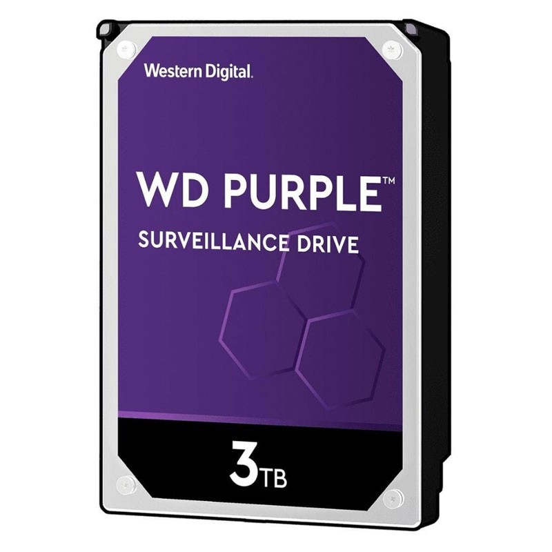 Trdi disk 3,5" WD PURPLE 3TB SATA3, WD33PURZ