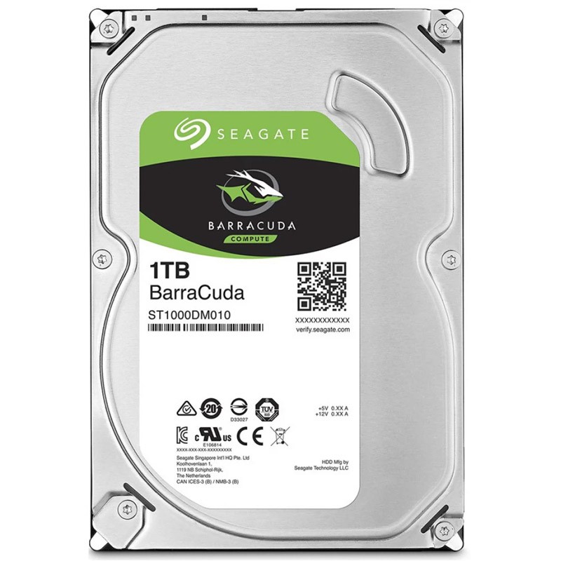 Trdi disk 3,5" Seagate Desktop Barracuda 1TB SATA3, ST1000DM014