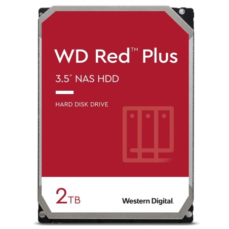 Trdi disk 3,5" WD Red Plus 2TB SATA3, WD20EFPX