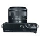 Digitalni brez-zrcalni fotoaparat CANON EOS M10 + EFM15-45IS STM, črn
