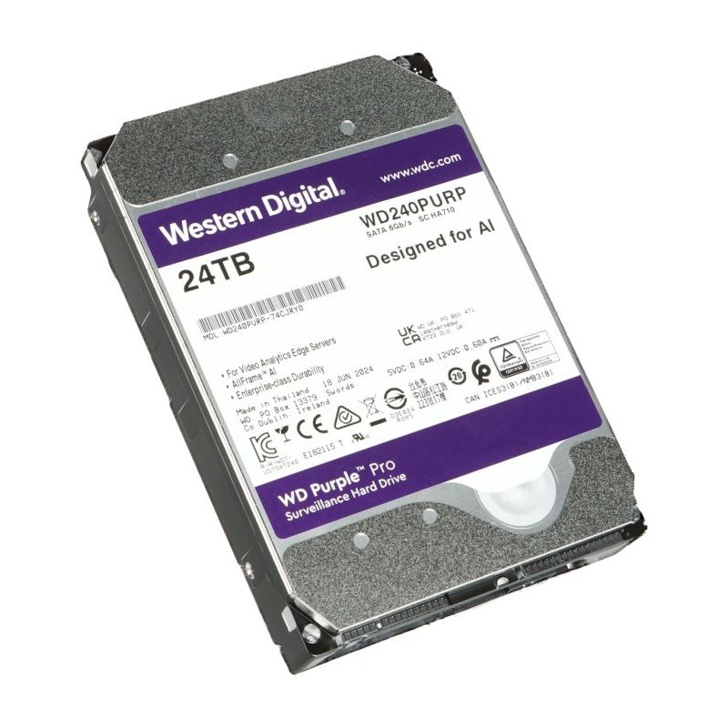Trdi disk 24TB 3,5 SATA3 WD Purple Pro, WD240PURP