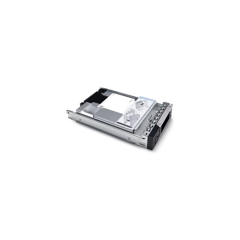 Trdi disk za strežnik 2,5" 480GB Dell HYB CARR z 3,5" nosilcem, SATA3, 345-BEBH