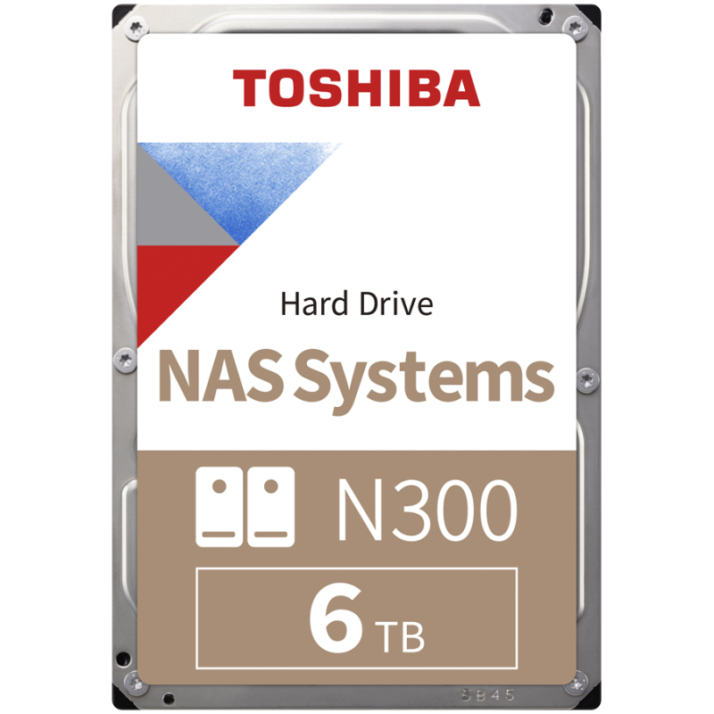 Trdi disk 6TB 3.5 SATA 6Gb/s TOSHIBA N300 NAS CMR