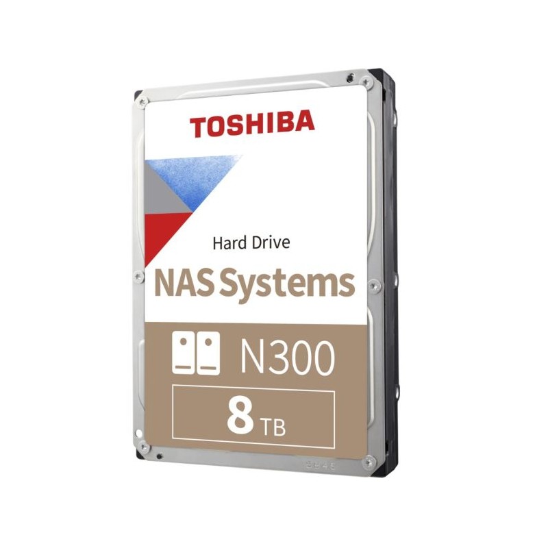 Trdi disk 8TB 3.5 SATA 6Gb/s TOSHIBA N300 NAS CMR