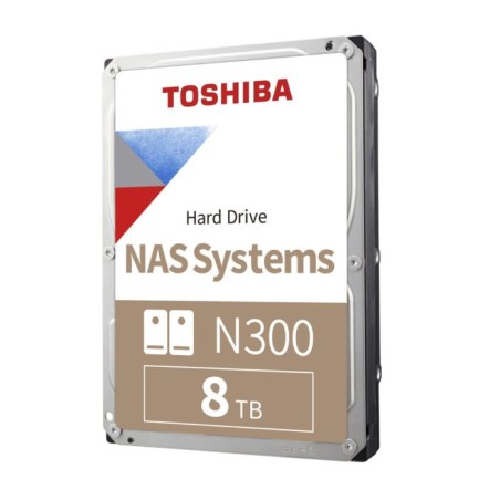 Trdi disk 8TB 3.5 SATA 6Gb/s TOSHIBA N300 NAS CMR