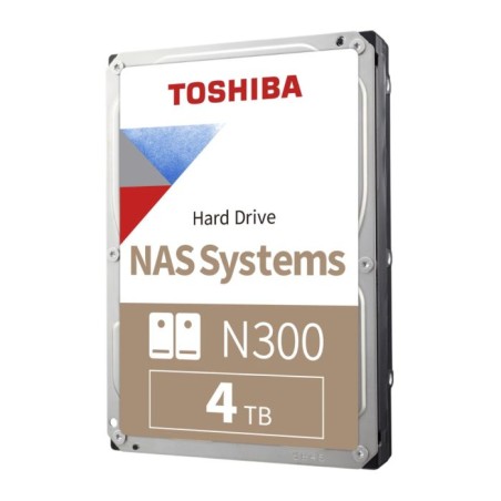 Trdi disk 4TB SATA3 3,5 Toshiba N300 NAS 4TB CMR