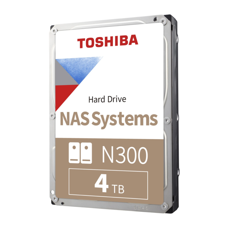 Trdi disk 4TB SATA3 3,5 Toshiba N300 NAS 4TB CMR