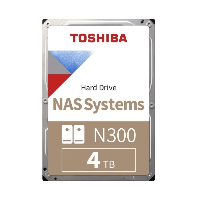 Trdi disk 4TB SATA3 3,5 Toshiba N300 NAS 4TB CMR