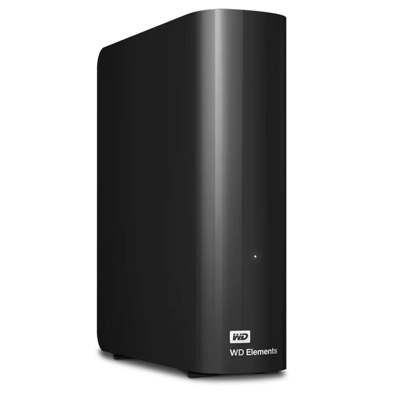 Zunanji trdi disk WD 4TB ELEMENTS DESKTOP, USB 3.0, WDBWLG0040HBK-EESN