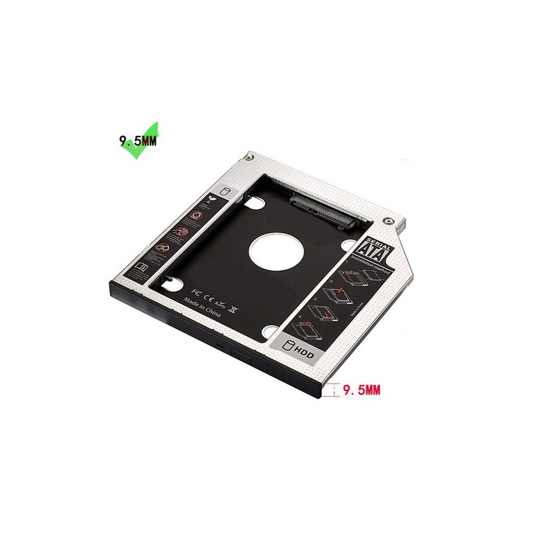 Adapter Ewent EW7003 za SSD/HDD v 9,5 mm DVD režo, SATA3