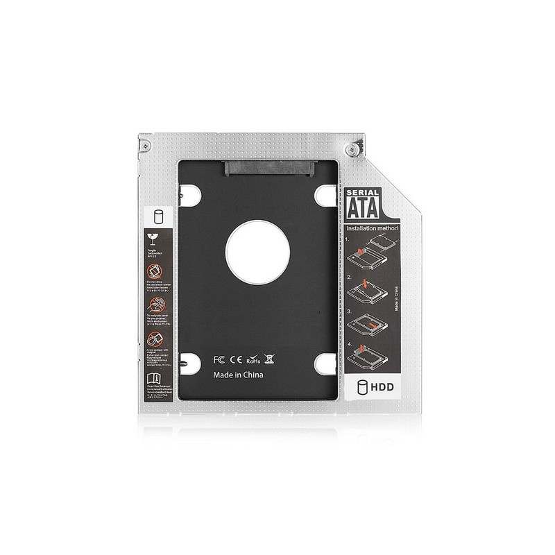 Adapter Ewent EW7003 za SSD/HDD v 9,5 mm DVD režo, SATA3