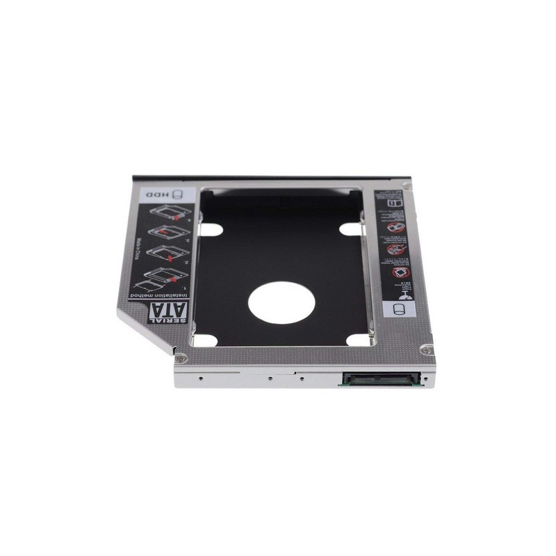Adapter Ewent EW7003 za SSD/HDD v 9,5 mm DVD režo, SATA3
