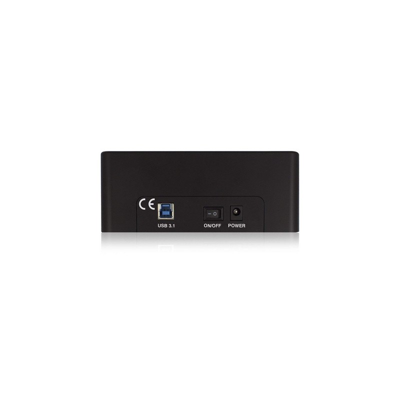 Postaja za HDD/SSD Ewent EW7014, 2x 2.5/3.5, SATA na USB 3.1, črna