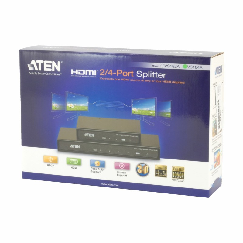 Množilnik HDMI 4x1 Aten 4K x 2K VS184A