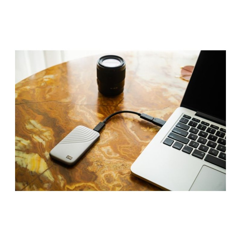SSD disk 2TB WD My Passport, USB-C 3.2, siv
