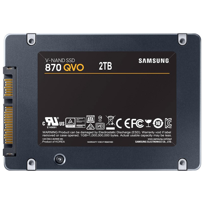 SSD disk 2TB Samsung 870 QVO SATA3 V-NAND QLC