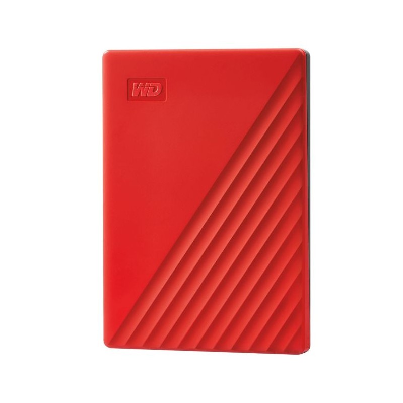 Zunanji trdi disk 2TB USB 3.0 WD My Passport, rdeč, WDBYVG0020BRD-WESN