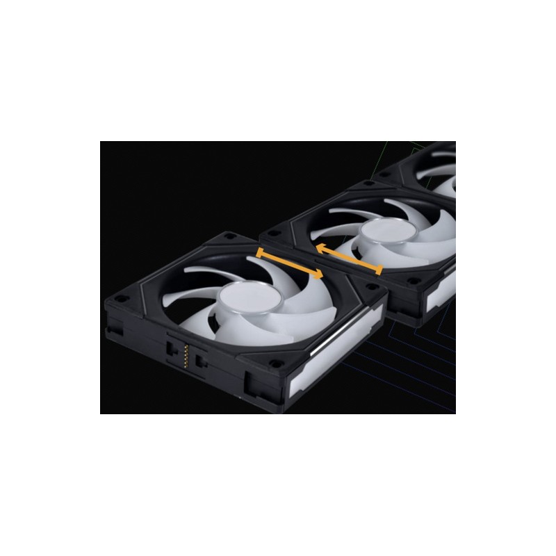 Ventilator 120mm Lian Li UNI FAN SL-INFINITY ARGB PWM, UF-SLIN120-3B