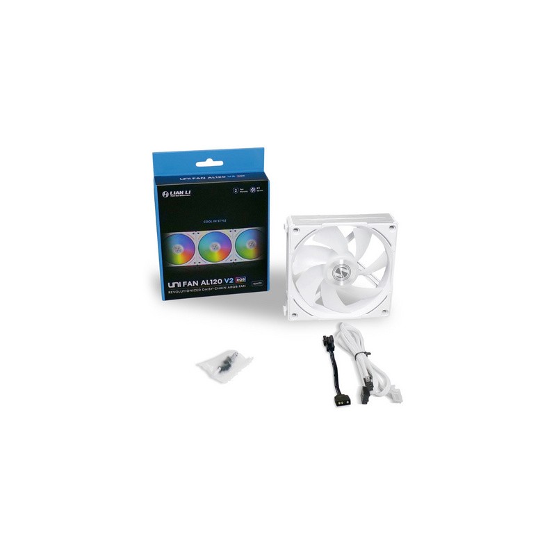 Ventilator 120mm Lian Li UNI FAN AL120 V2 RGB PWM, 12ALV21W