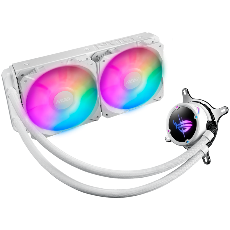 Vodno hlajenje ASUS ROG Strix LC II 240 ARGB, bel