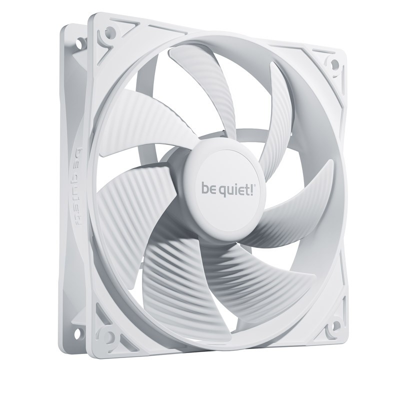Ventilator BE QUIET! Pure Wings 3 (BL110) 120mm 4-pin PWM, beli