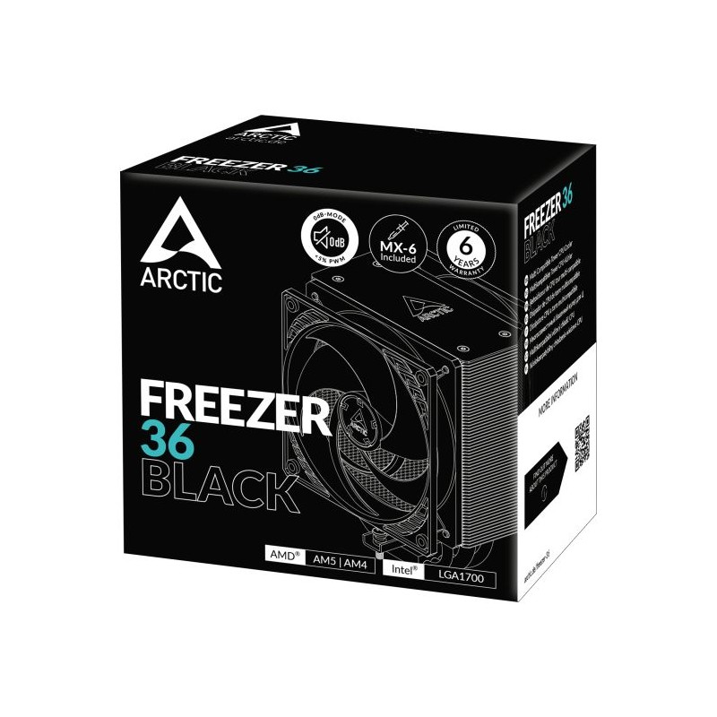 Hladilnik ARCTIC Freezer 36, črn