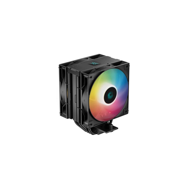 Hladilnik DeepCool AG400 Digital Plus ARGB, 2x 120mm,  črn